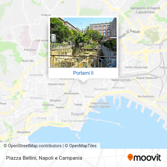 Mappa Piazza Bellini