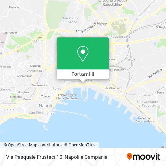 Mappa Via Pasquale Frustaci 10