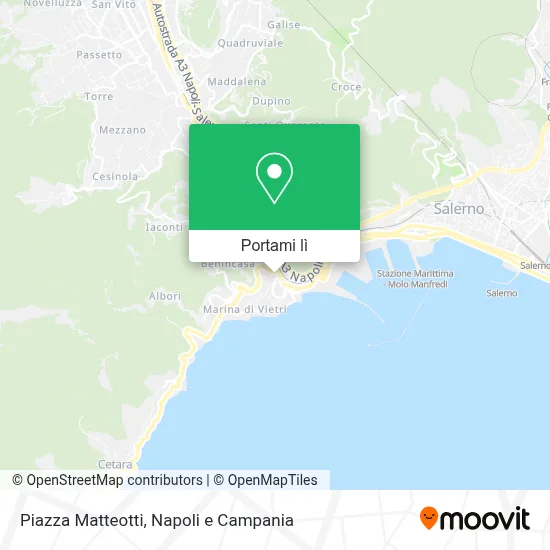 Mappa Piazza Matteotti