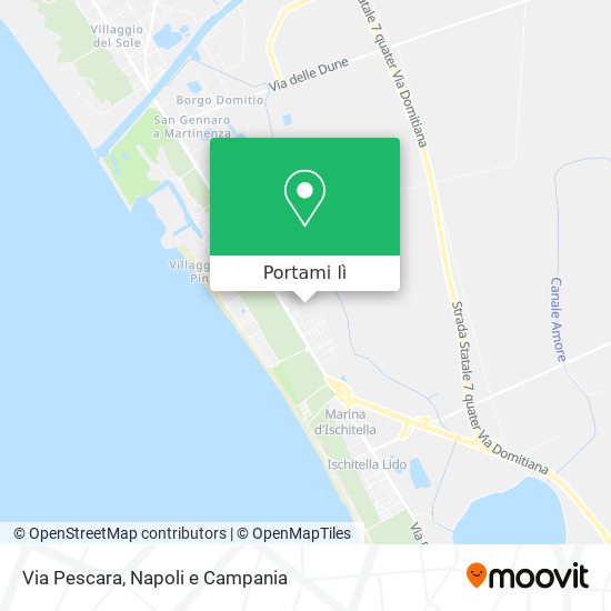 Mappa Via Pescara