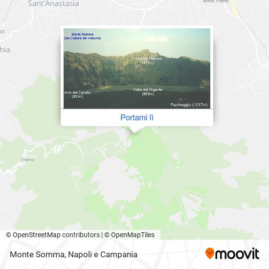 Mappa Monte Somma