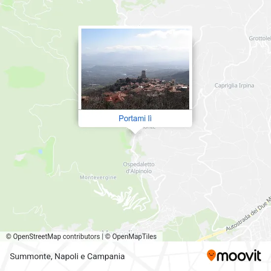 Mappa Summonte