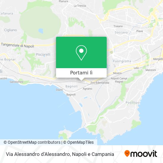 Mappa Via Alessandro d'Alessandro