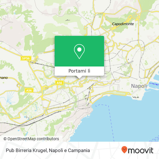 Mappa Pub Birreria Krugel