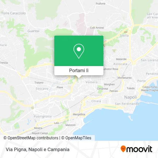 Mappa Via Pigna