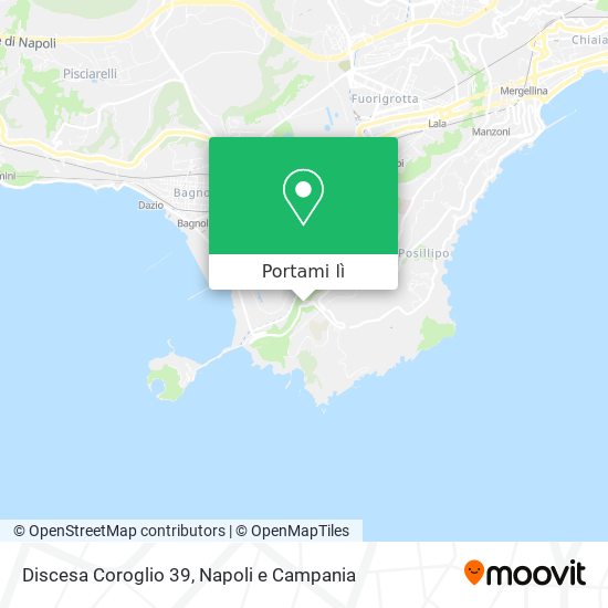 Mappa Discesa Coroglio 39