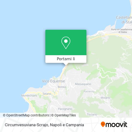 Mappa Circumvesuviana-Scrajo