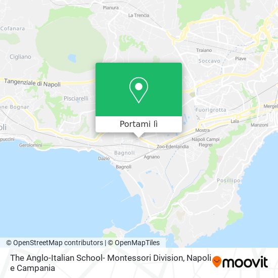 Mappa The Anglo-Italian School- Montessori Division