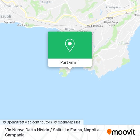 Mappa Via Nuova Detta Nisida / Salita La Farina
