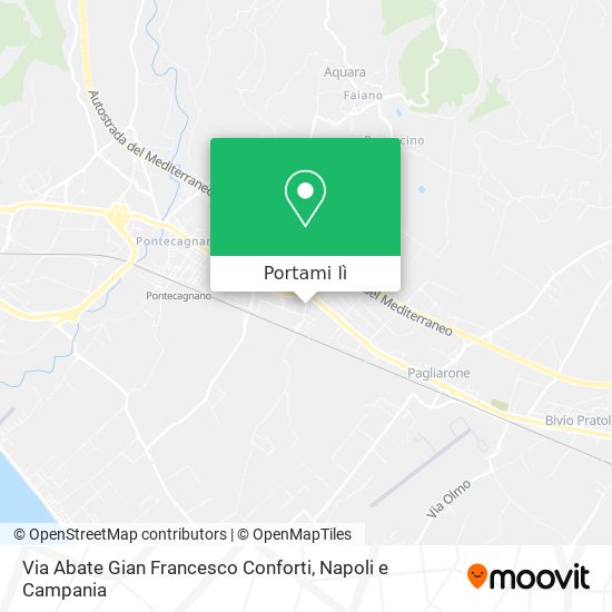 Mappa Via Abate Gian Francesco Conforti
