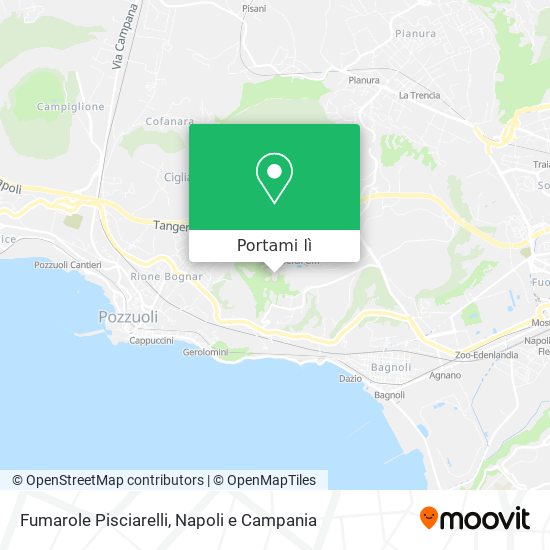 Mappa Fumarole Pisciarelli