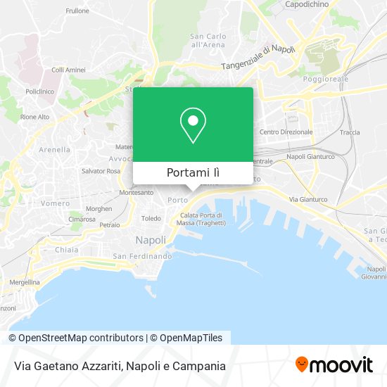 Mappa Via Gaetano Azzariti