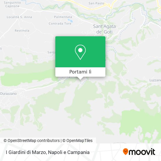 Mappa I Giardini di Marzo