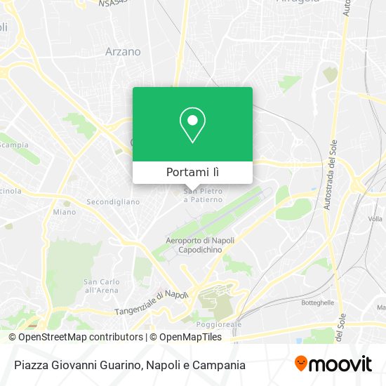 Mappa Piazza Giovanni Guarino