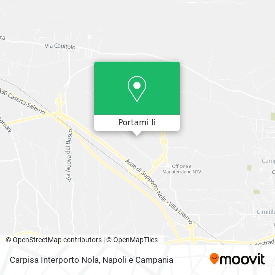 Mappa Carpisa Interporto Nola