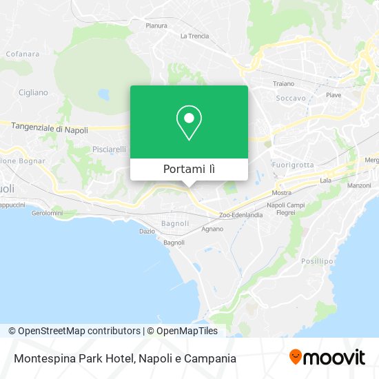 Mappa Montespina Park Hotel