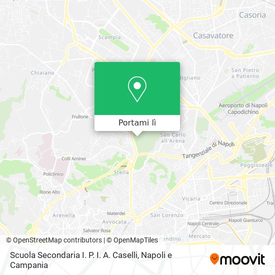 Mappa Scuola Secondaria I. P. I. A. Caselli
