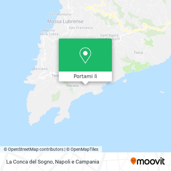 Mappa La Conca del Sogno