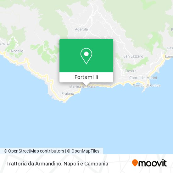 Mappa Trattoria da Armandino