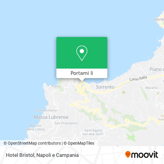 Mappa Hotel Bristol