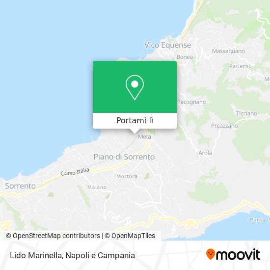 Mappa Lido Marinella