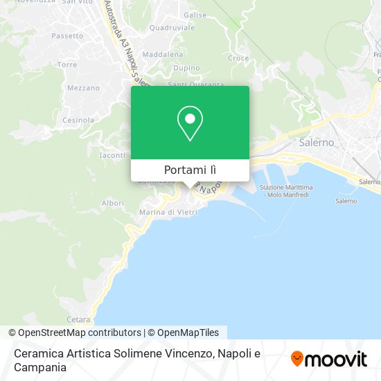 Mappa Ceramica Artistica Solimene Vincenzo