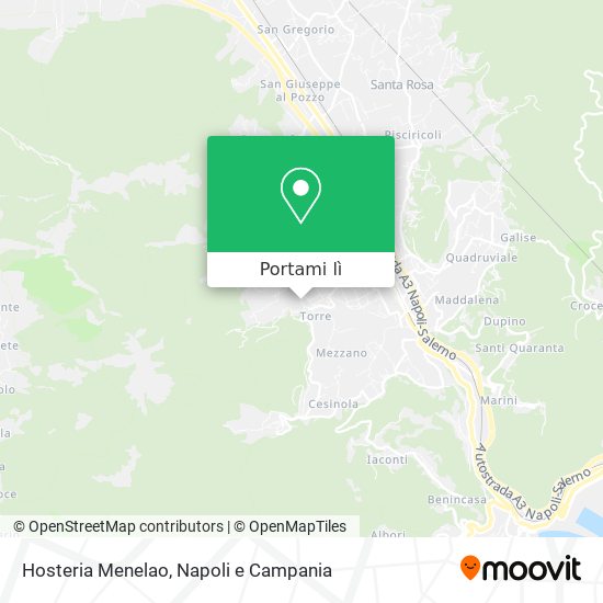 Mappa Hosteria Menelao