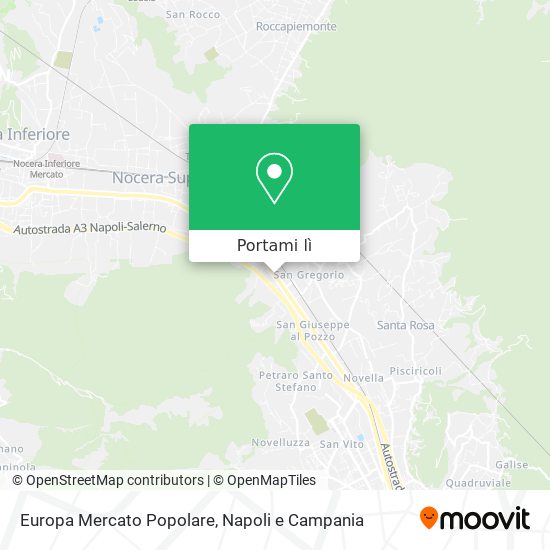 Mappa Europa Mercato Popolare