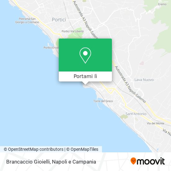 Mappa Brancaccio Gioielli