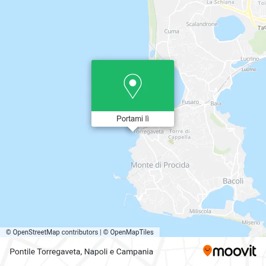 Mappa Pontile Torregaveta