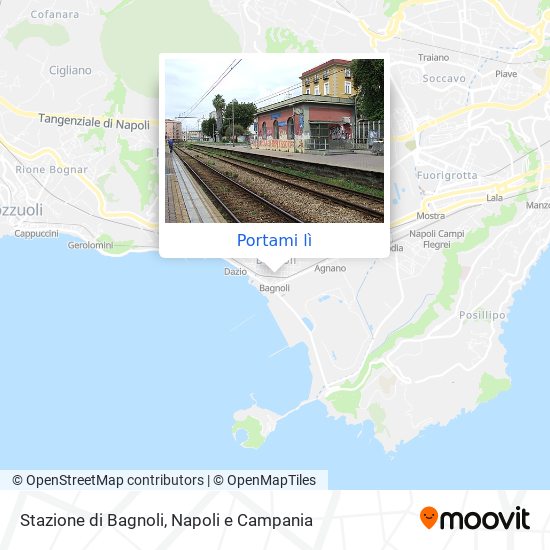 Mappa Stazione di Bagnoli