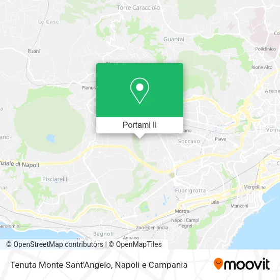 Mappa Tenuta Monte Sant'Angelo