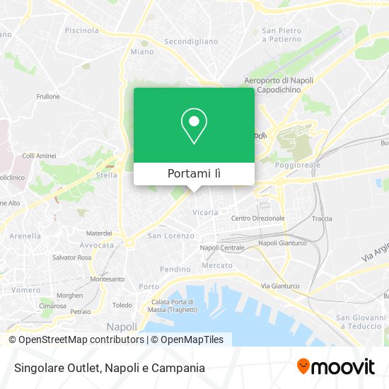 Mappa Singolare Outlet