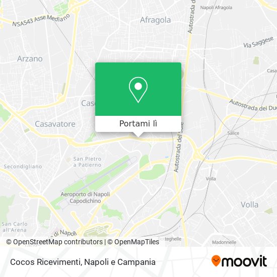 Mappa Cocos Ricevimenti