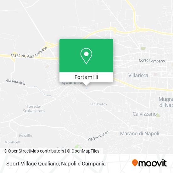 Mappa Sport Village Qualiano