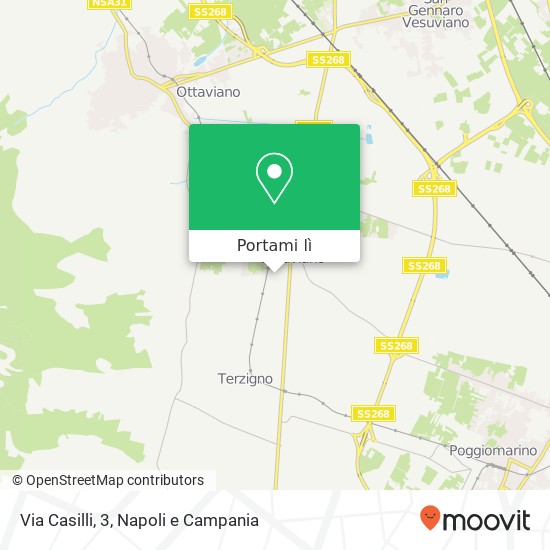 Mappa Via Casilli, 3