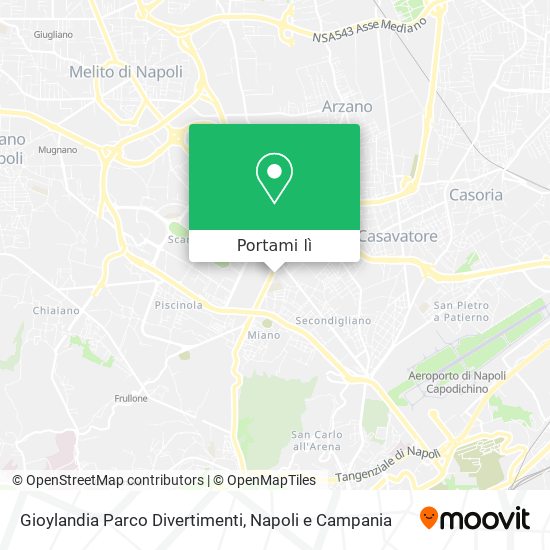 Mappa Gioylandia Parco Divertimenti