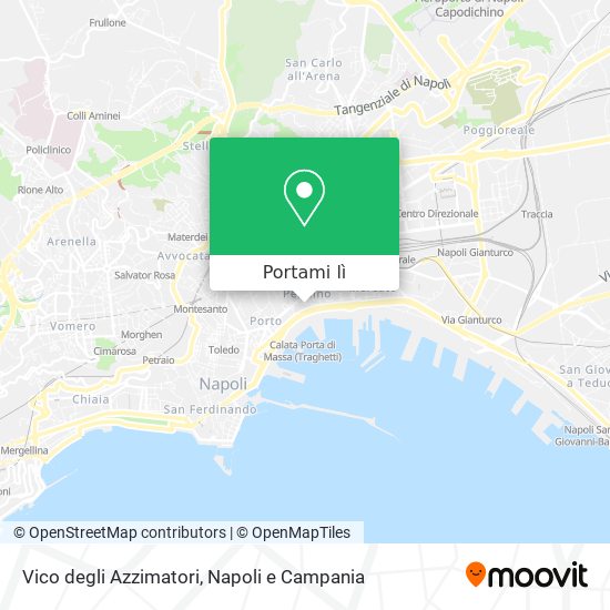Mappa Vico degli Azzimatori