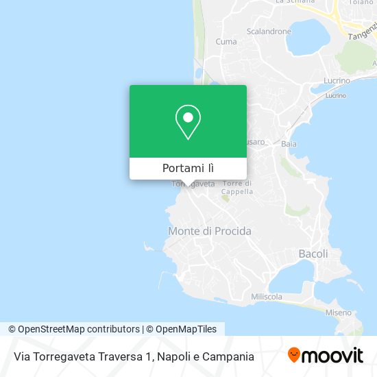 Mappa Via Torregaveta Traversa 1