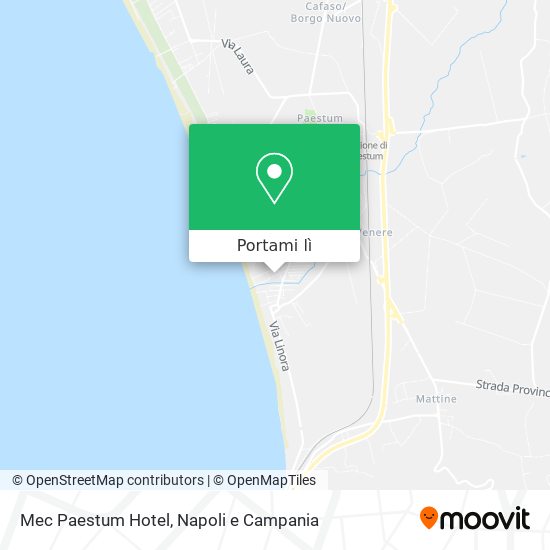 Mappa Mec Paestum Hotel