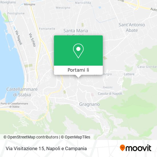 Mappa Via Visitazione 15