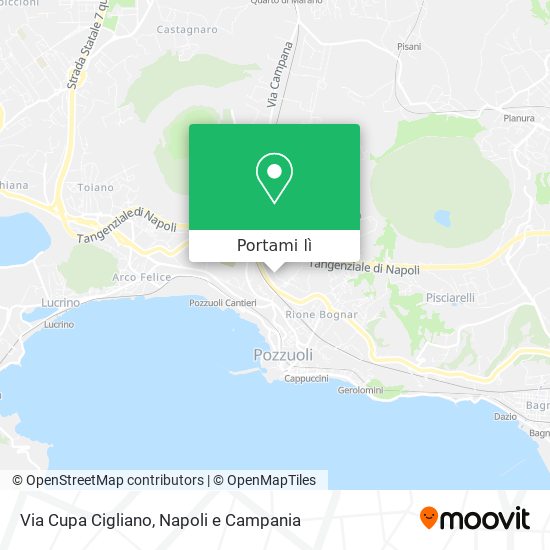 Mappa Via Cupa Cigliano