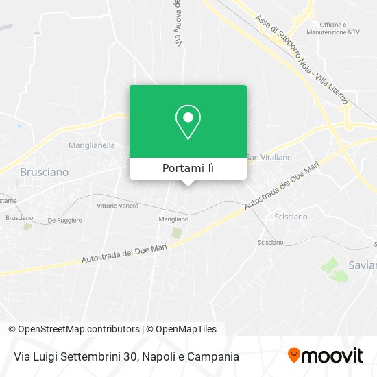 Mappa Via Luigi Settembrini 30