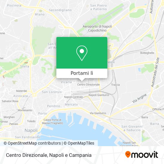 Mappa Centro Direzionale