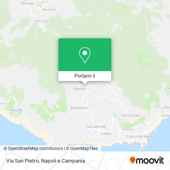 Mappa Via San Pietro