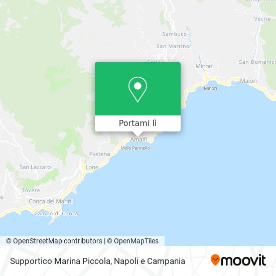 Mappa Supportico Marina Piccola