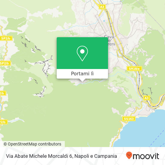 Mappa Via Abate Michele Morcaldi 6