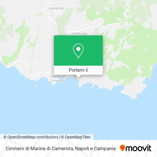 Mappa Cimitero di Marina di Camerota