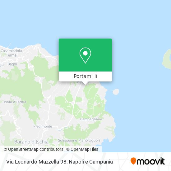 Mappa Via Leonardo Mazzella 98
