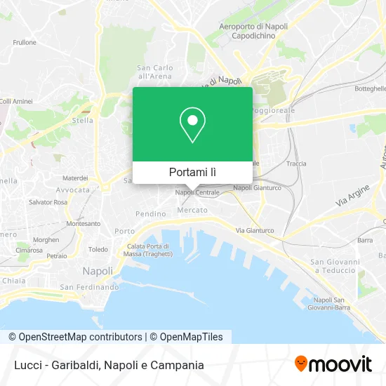 Mappa Lucci - Garibaldi